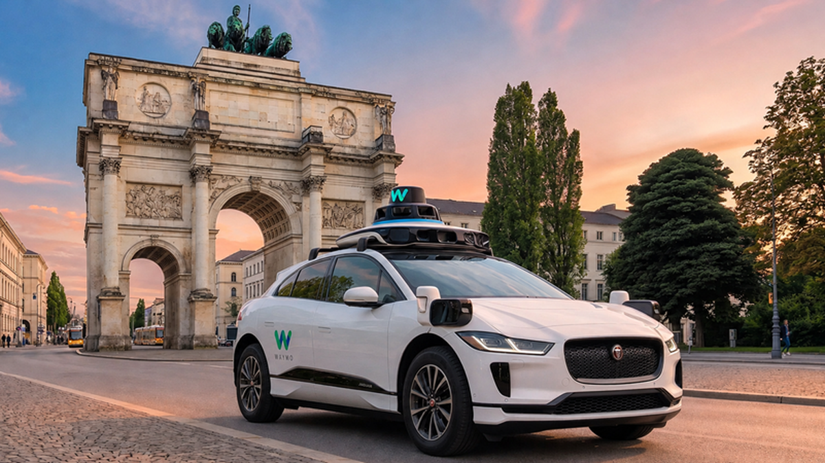 Waymo, Münih'te Robotaksi Hizmeti Başlatıyor