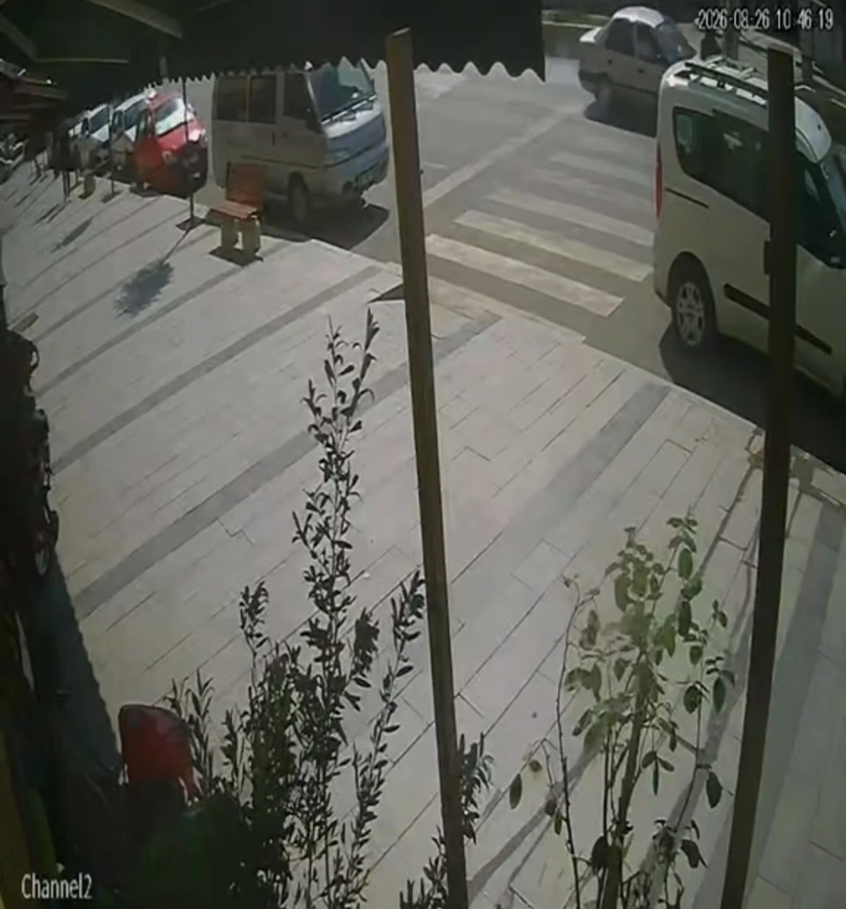 Karabük'te Yaya Kaza Anı Kamerada