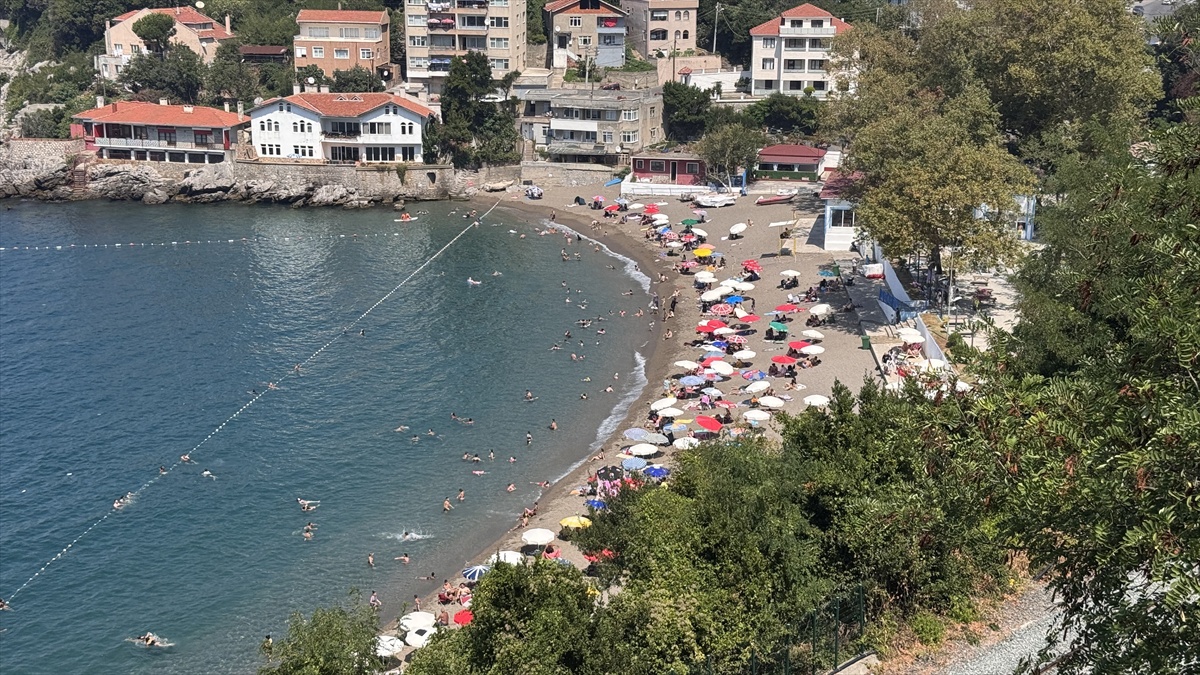 Zonguldak'ta Plajlarda Yoğunluk
