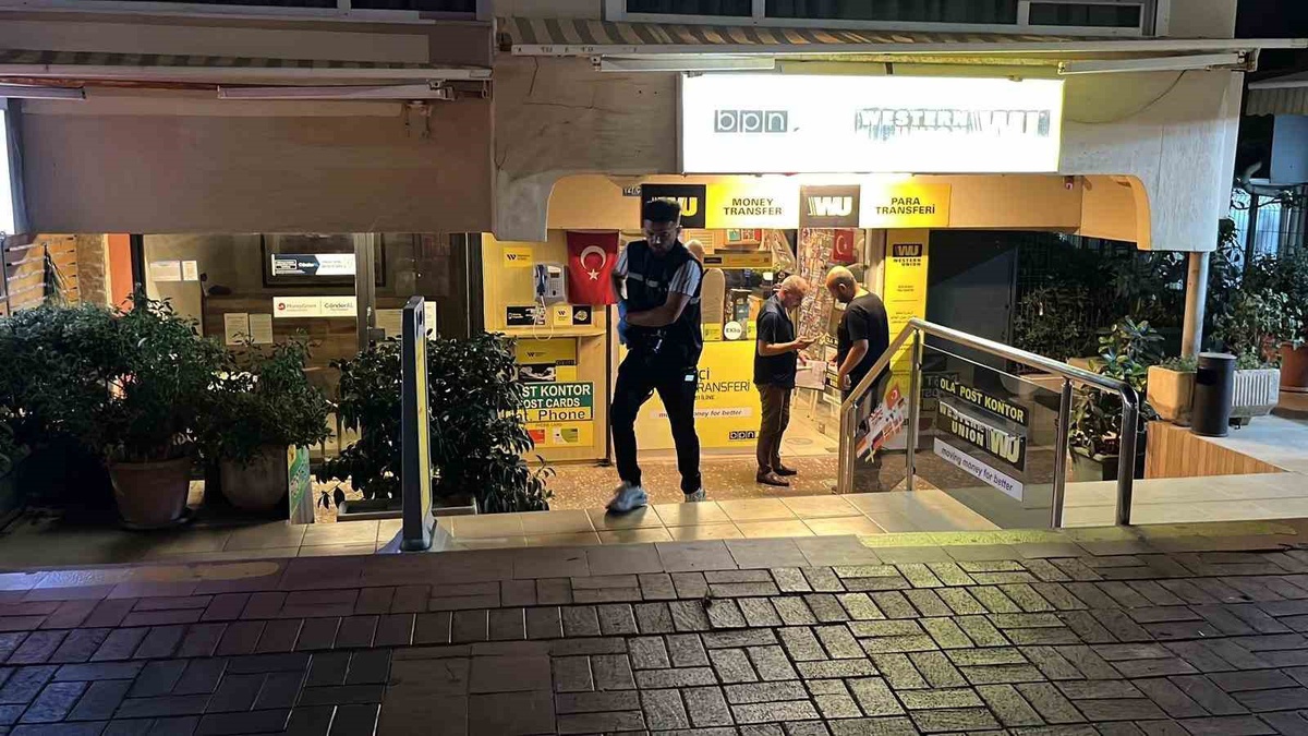 Alanya'da Silahlı Soygun Girişimi