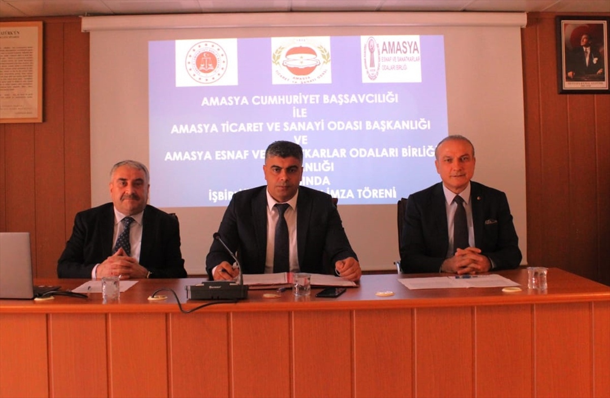 Amasya'da İş Birliği Protokolü İmzalandı
