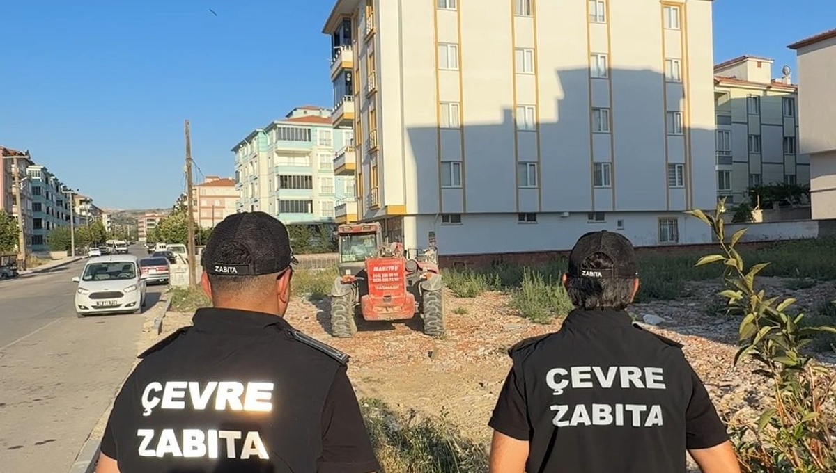 Çorum'da Kaçak İnşaat Atığına Cezası