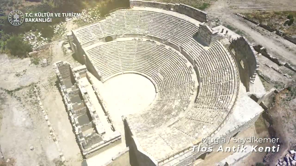 Tlos Antik Tiyatrosu'nda Restorasyon Tamamlandı