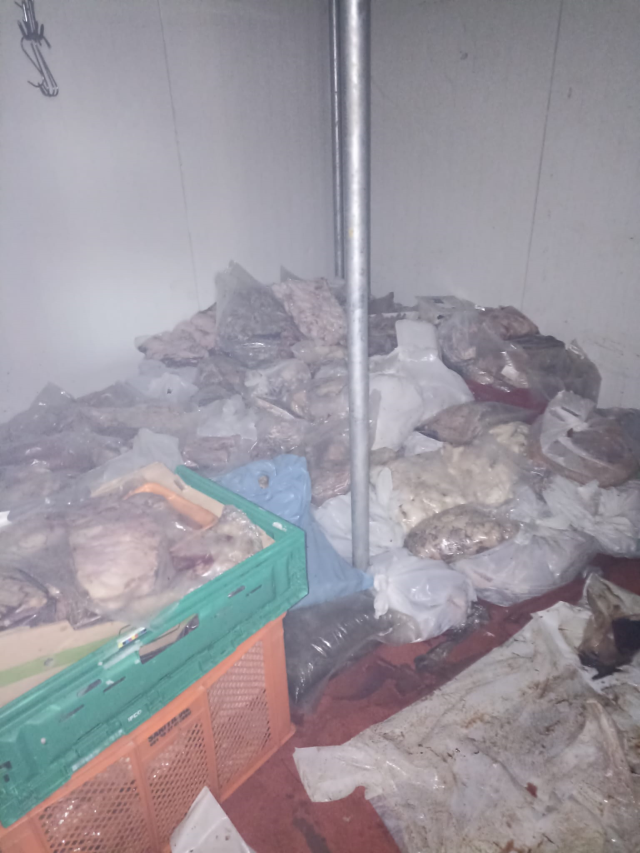 Bodrum’da kötü koku ihbarı ekipleri harekete geçirdi: 400 kilo bozuk ete el konuldu
