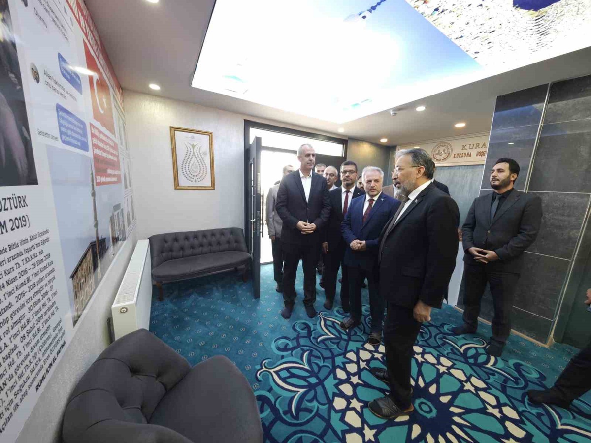 Diyanet İşleri Başkanı Ahlat'ta Müftülerle Buluştu