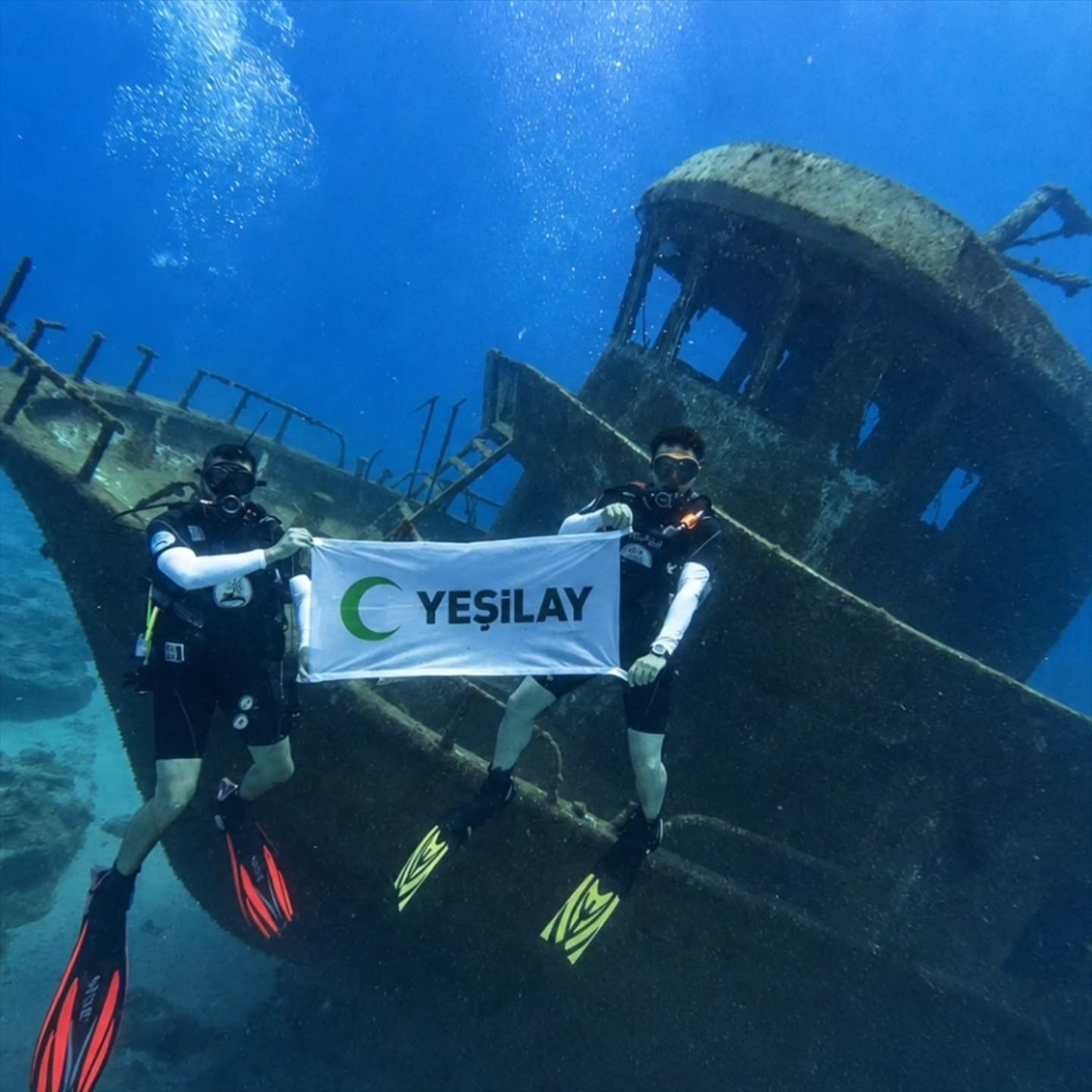 Dalış Akademisi'nden Yeşilay'a Destek