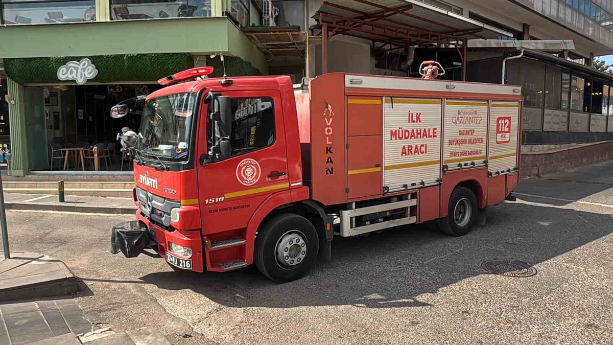 Gaziantep'te lokanta yangını kısa sürede söndürüldü