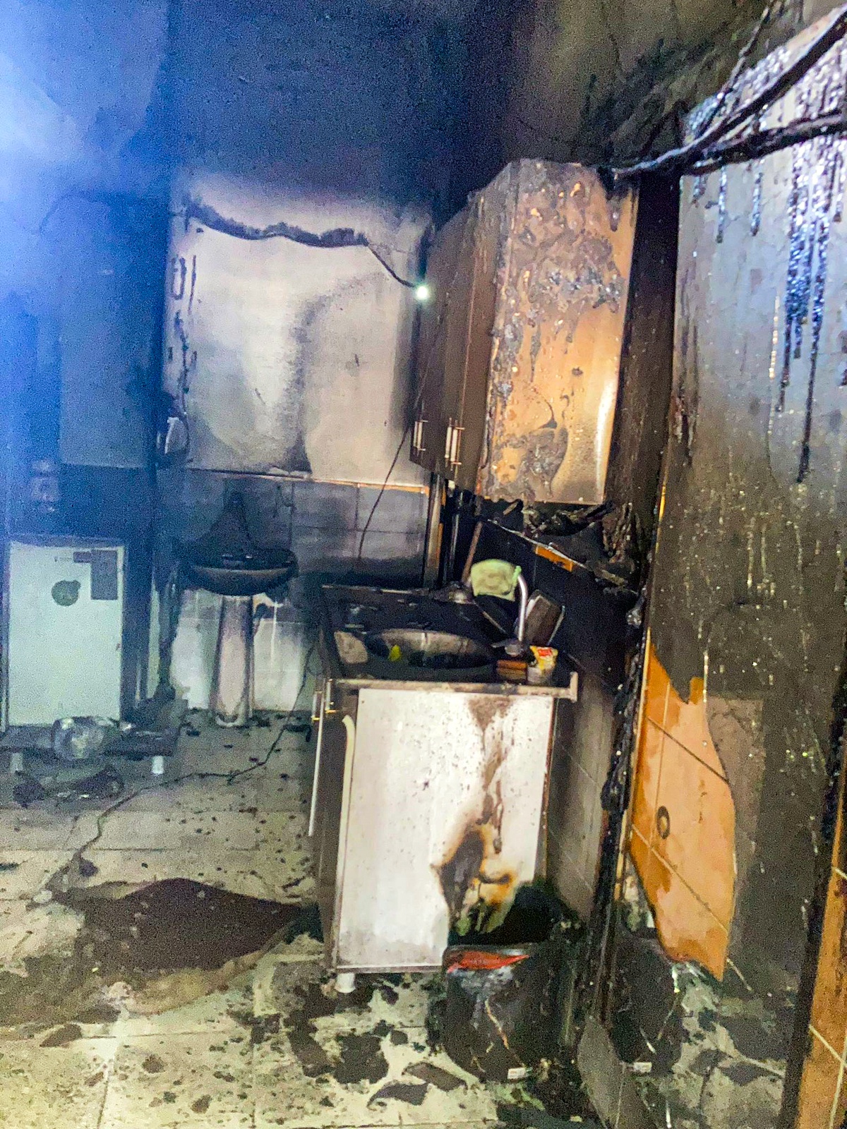 Adana'da Gelinlikçi Mağazası Yangını