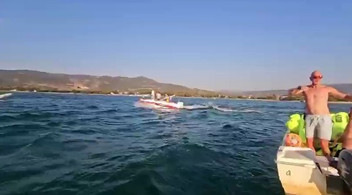 İznik Gölü'nde Tekne Kazası