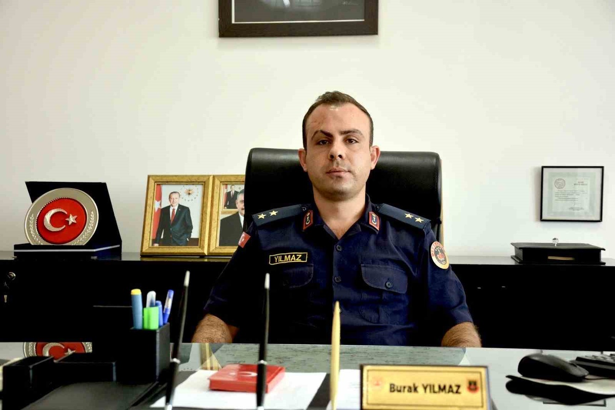 Kavak'ta Jandarma Üsteğmen Göreve Başladı