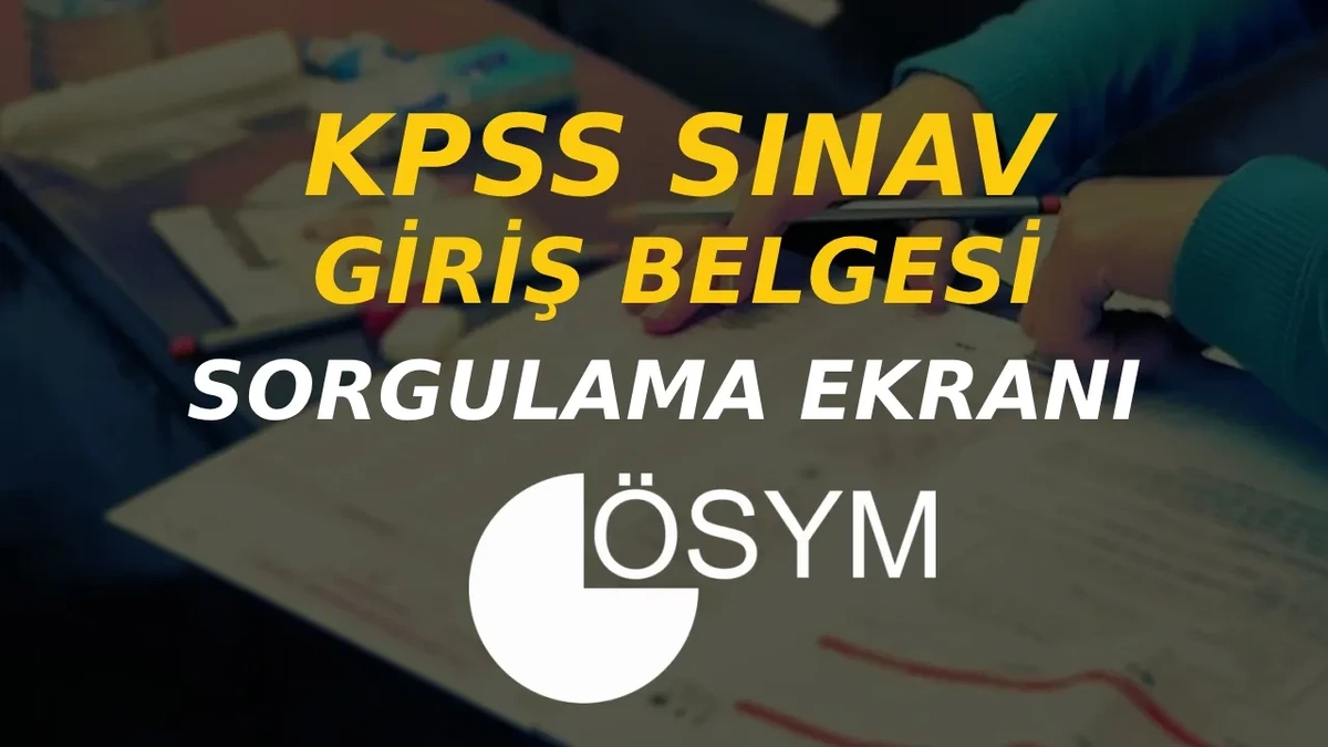 KPSS Sınavı İçin Geri Sayım Başladı
