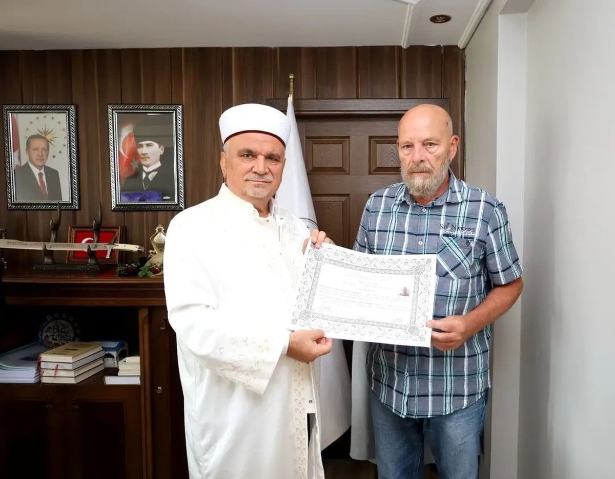 Alman Vatandaşı Ralf Sohn Müslüman Oldu