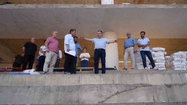 Karabük Üniversitesi'nde Spor Salonu İncelemesi