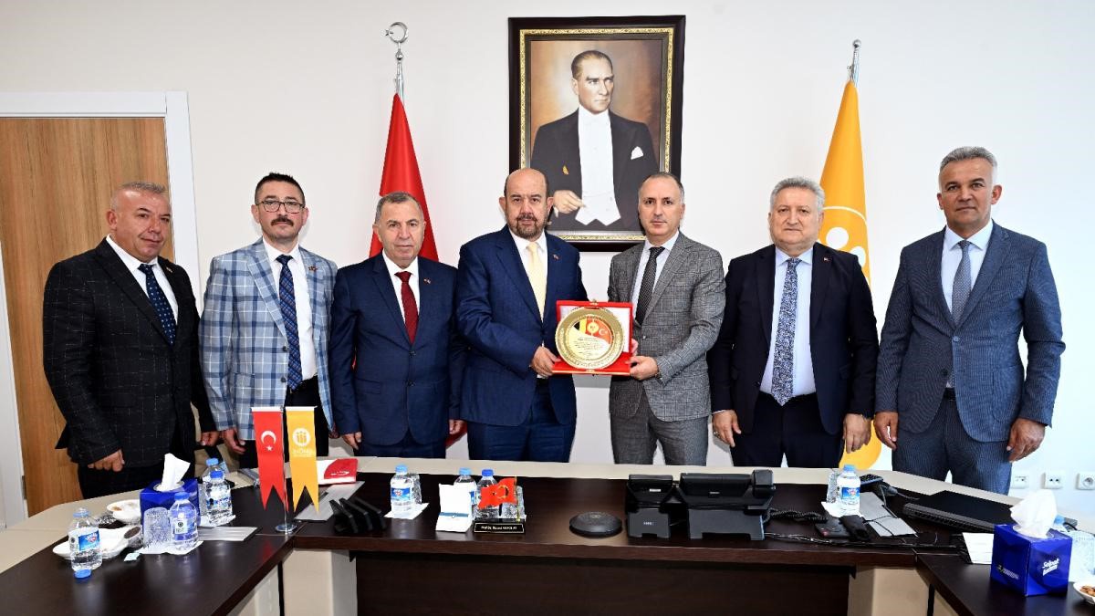 Romanya-Türkiye Heyeti İnönü Üniversitesi'ni Ziyaret Etti