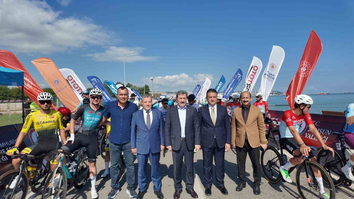 Samsun’da Uluslararası Bisiklet Turu heyecanı başladı