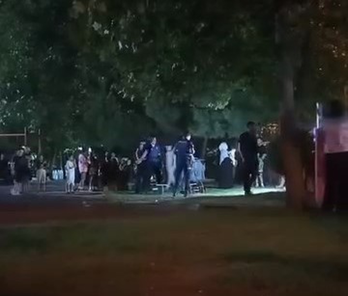 Parkta Bebek Arabasında Tabanca Bulundu