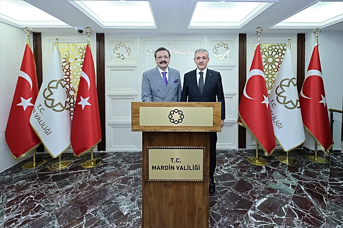 TOBB Başkanı Mardin'i Ziyaret Etti