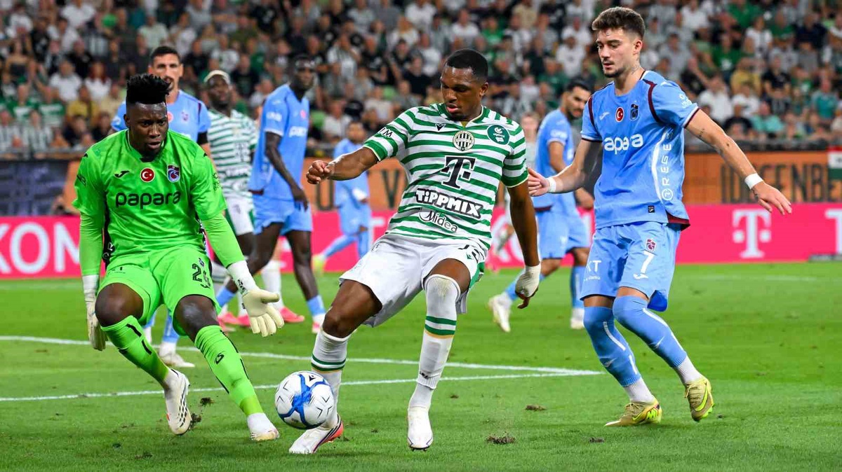 Trabzonspor, Ferencvaros'a 4-0 Mağlup Oldu