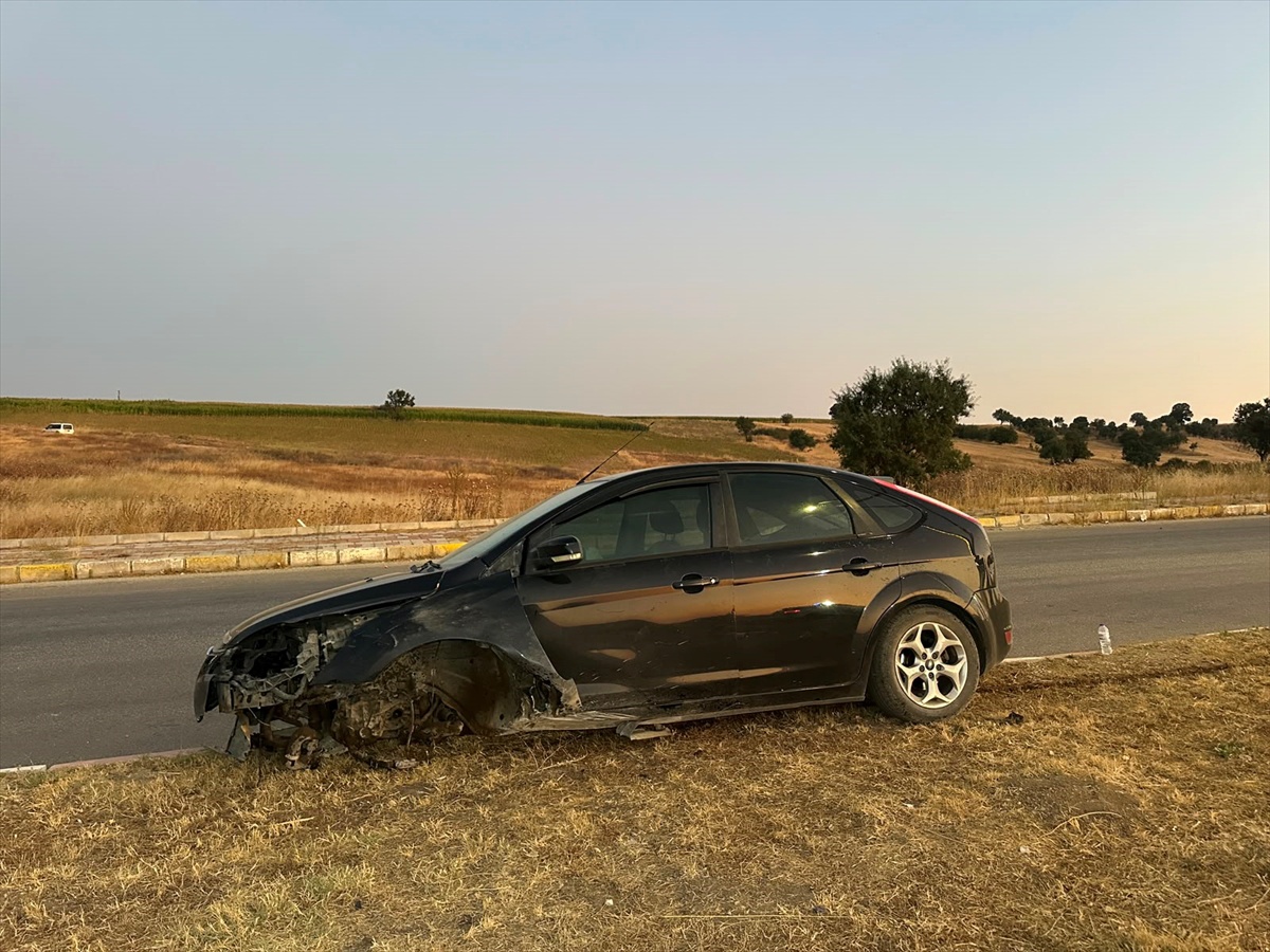 Uşak\'ta Trafik Kazası: İki Yaralı