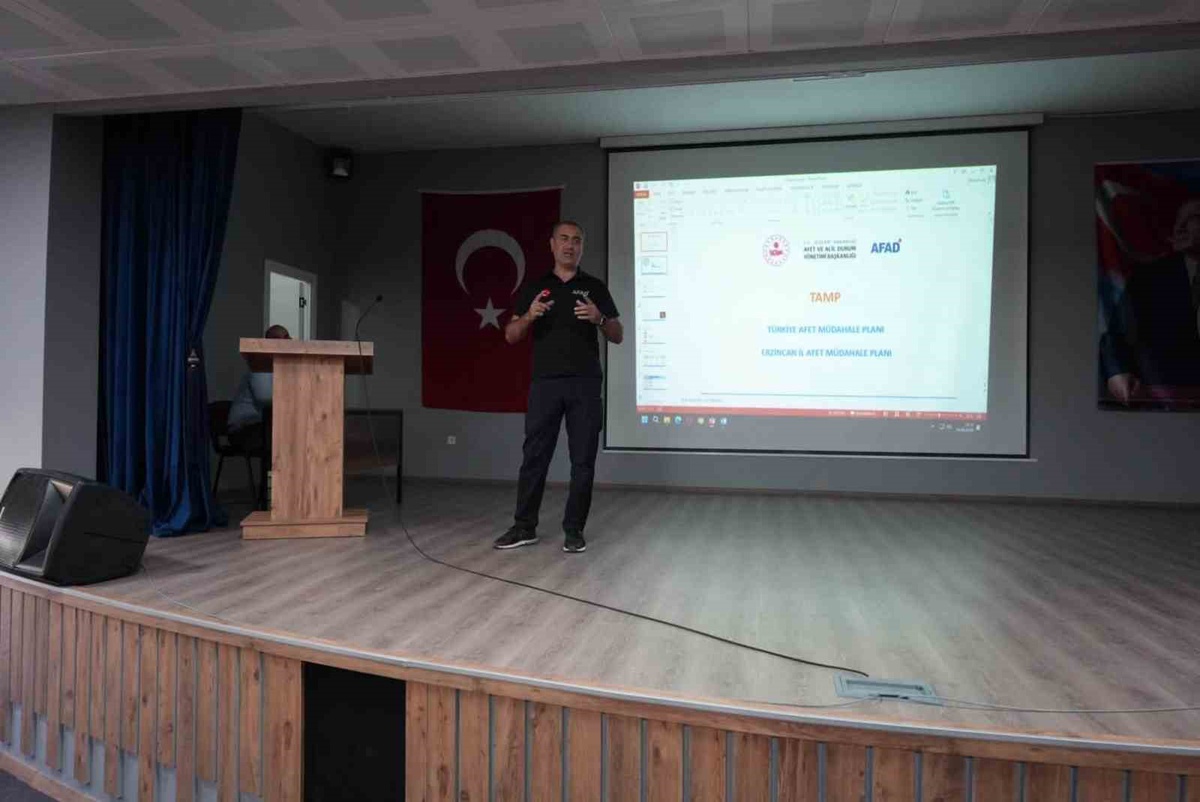 Erzincan'da Deprem Tatbikatı Hazırlıkları