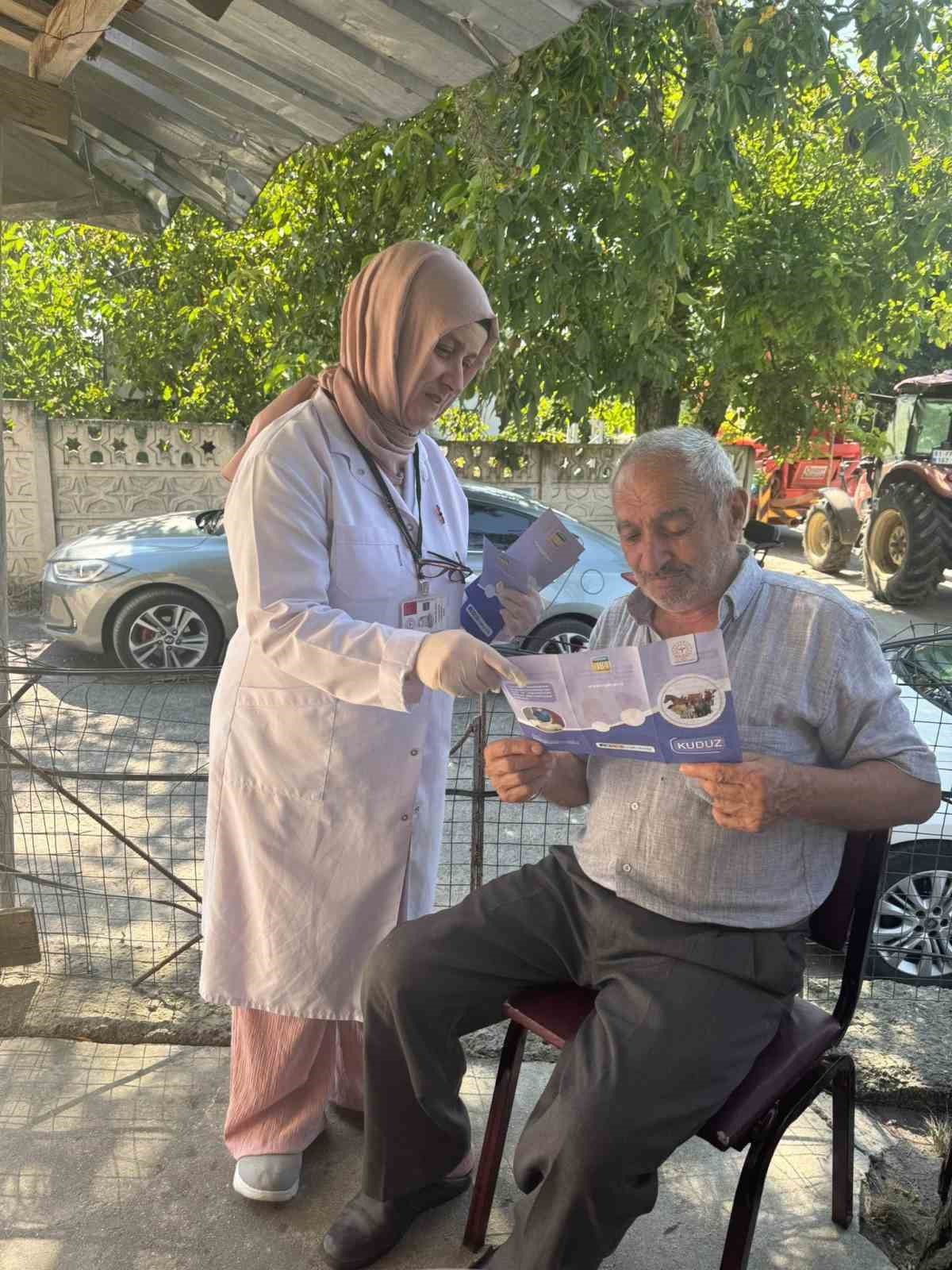 Düzce'de Kuduz Bilgilendirme Çalışması