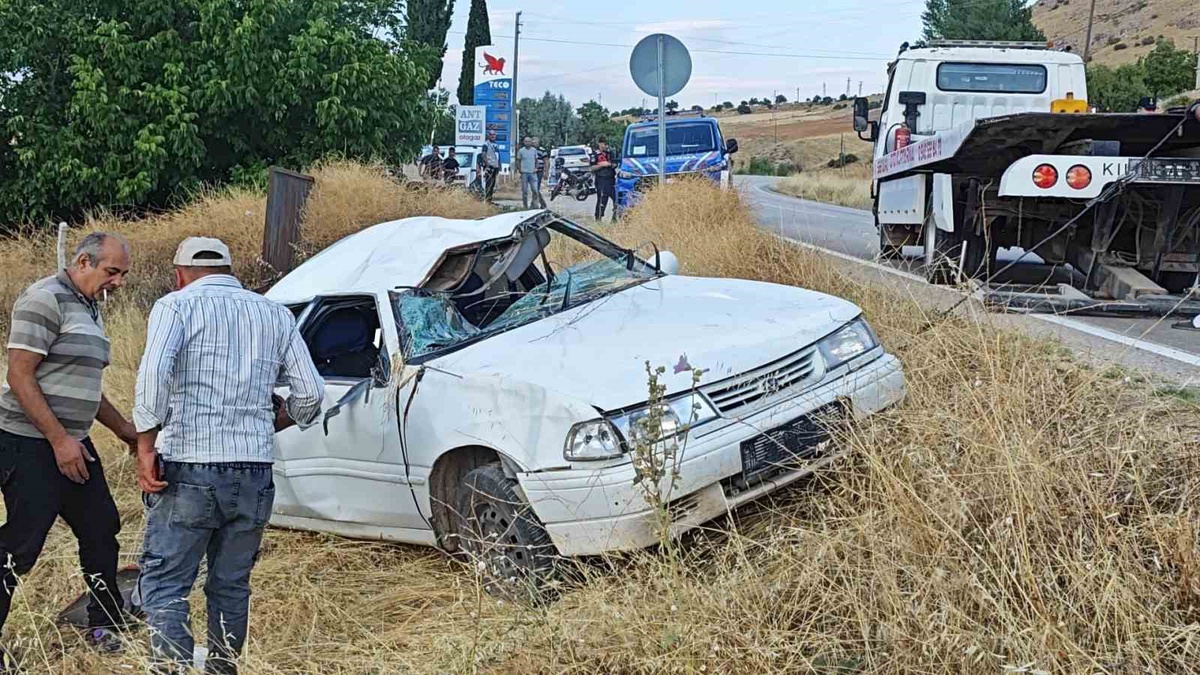 Yalvaç'ta Kaza: Sürücü Yaralandı