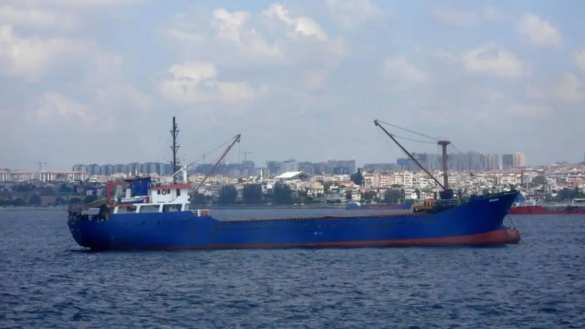 Zonguldak'ta Mahsur Kalan Denizciler Kurtarılmayı Bekliyor