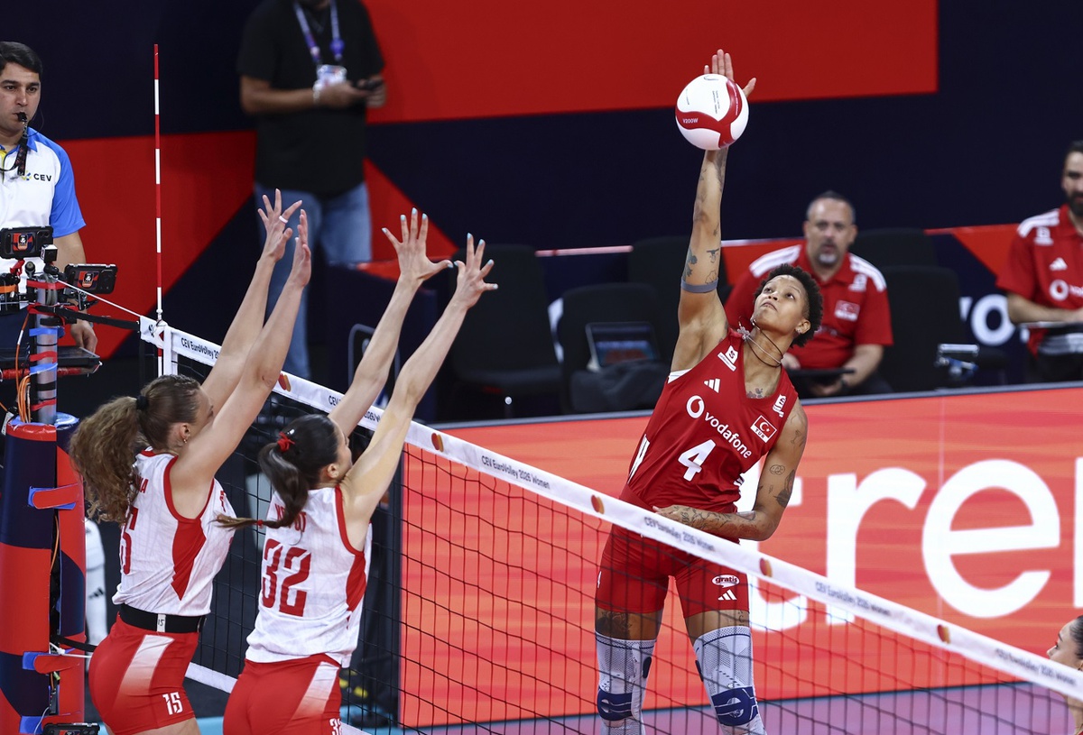 A Milli Kadın Voleybol Takımı Polonya'ya Yenildi