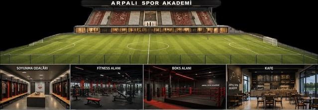 Arpalı Beldesi'nde Spor Tesisleri Yenileniyor