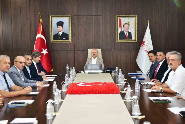Aydın'da Tarım Arazileri Toplantısı Yapıldı