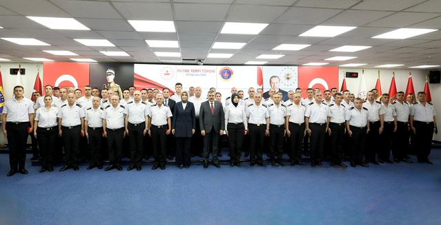Jandarmada Rütbe Terfi Töreni: 'Terörsüz Türkiye' Vurgusu