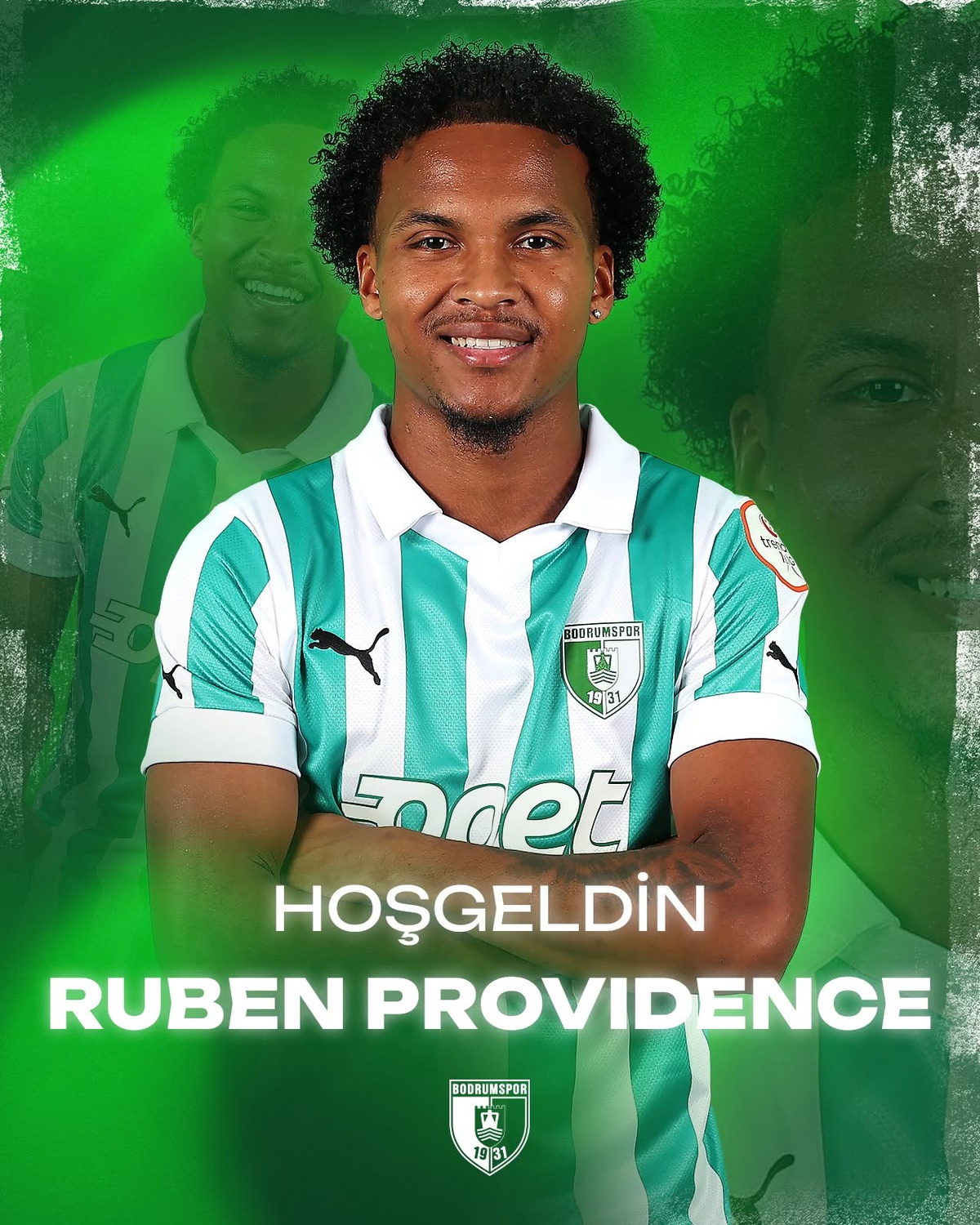 Bodrum FK, Ruben Providence'ı Transfer Etti