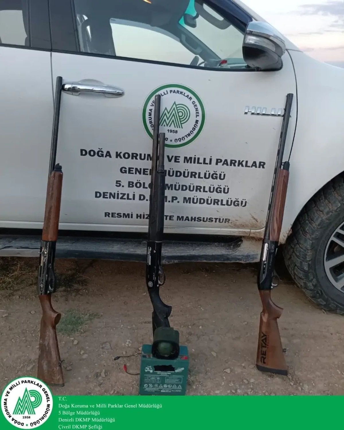 Denizli'de Av Denetimleri Başladı