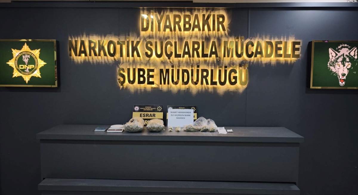 Diyarbakır'da Uyuşturucu Operasyonu: 3 Tutuklama