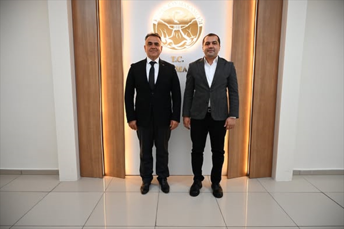 Emniyet Müdürü'nden Kaymakam'a Ziyaret