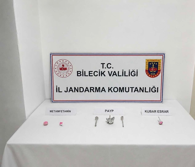 Pazaryeri'nde Uyuşturucu Operasyonu