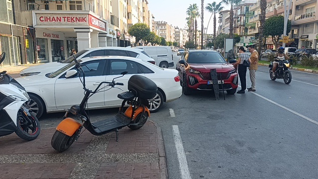 Manavgat'ta Motosiklet Kazası