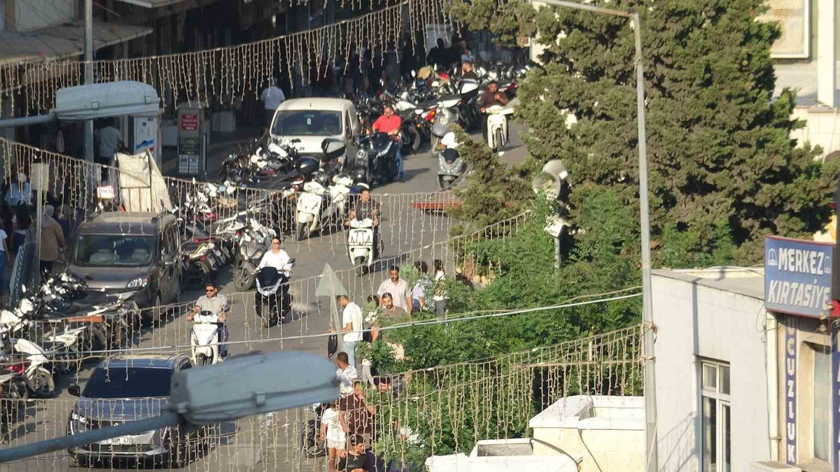 Kilis'te Motosikletler Otomobilleri Geçti