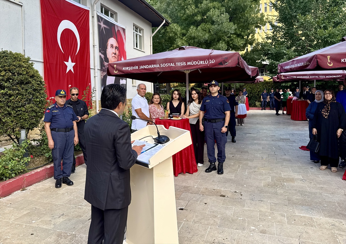 Kırşehir Jandarma Personeline Terfi Töreni