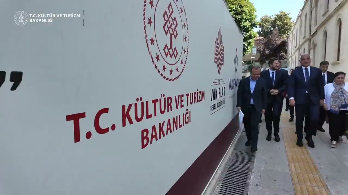 Ayasofya Restorasyonu Devam Ediyor