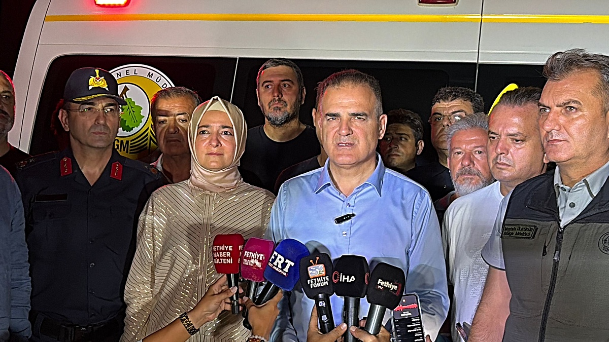 Fethiye'deki Orman Yangını Kontrol Altına Alındı