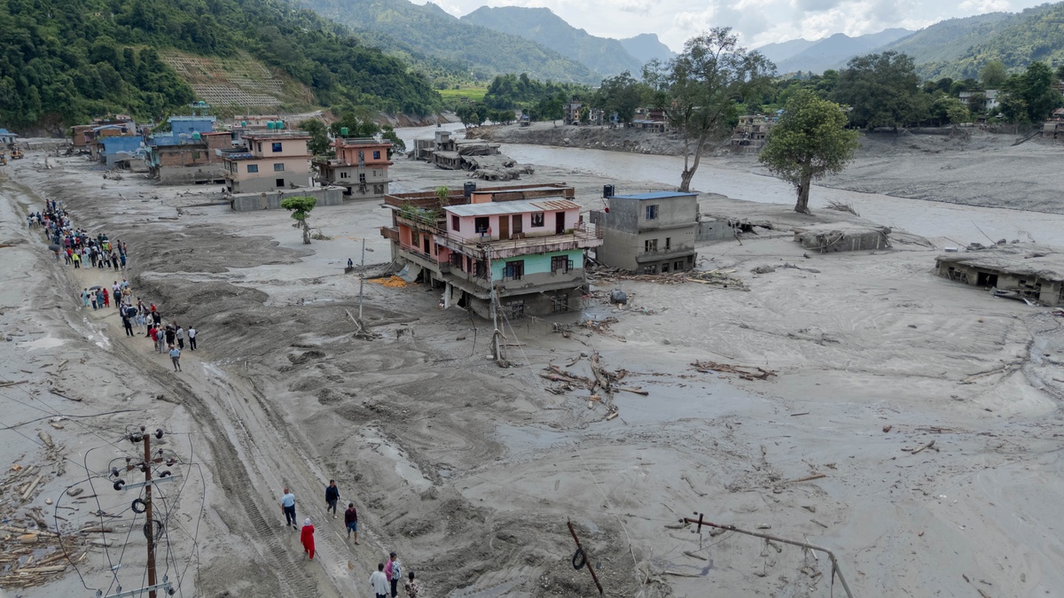 Nepal'deki Sel Felaketi: 538 Ölü!