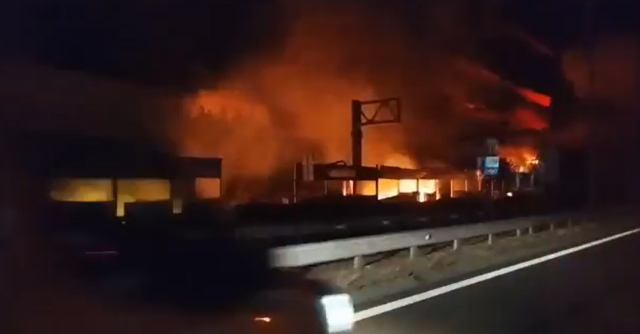 Rusya, Kiev'deki kritik tesisi vurdu! Gökyüzünden ateş yağdı