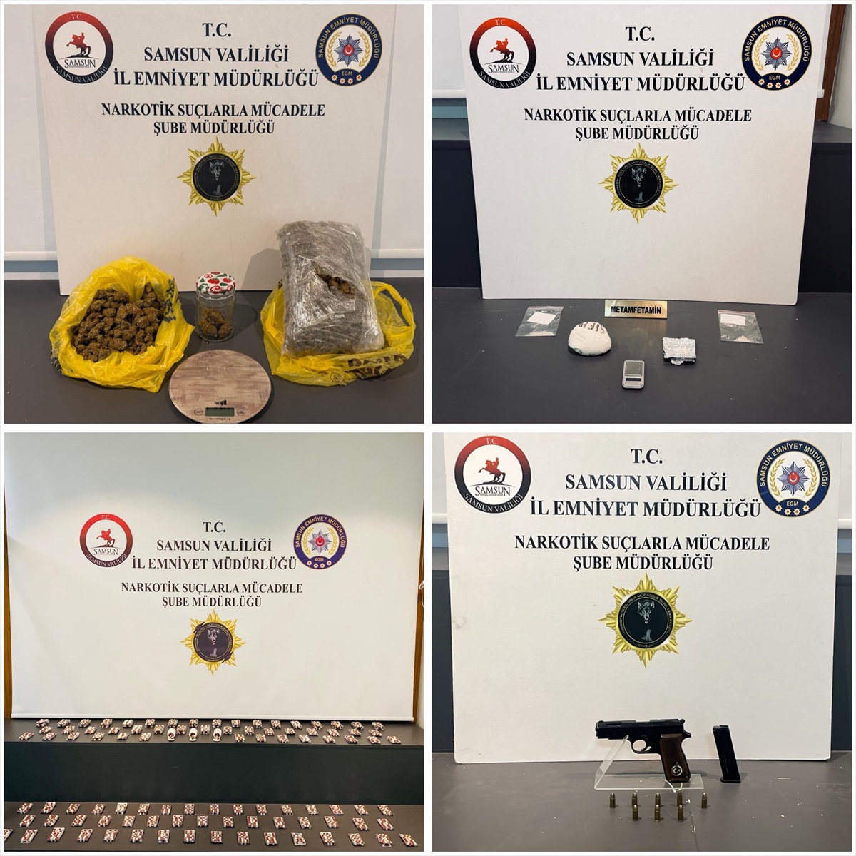 Samsun'da Uyuşturucu Operasyonu: 12 Gözaltı