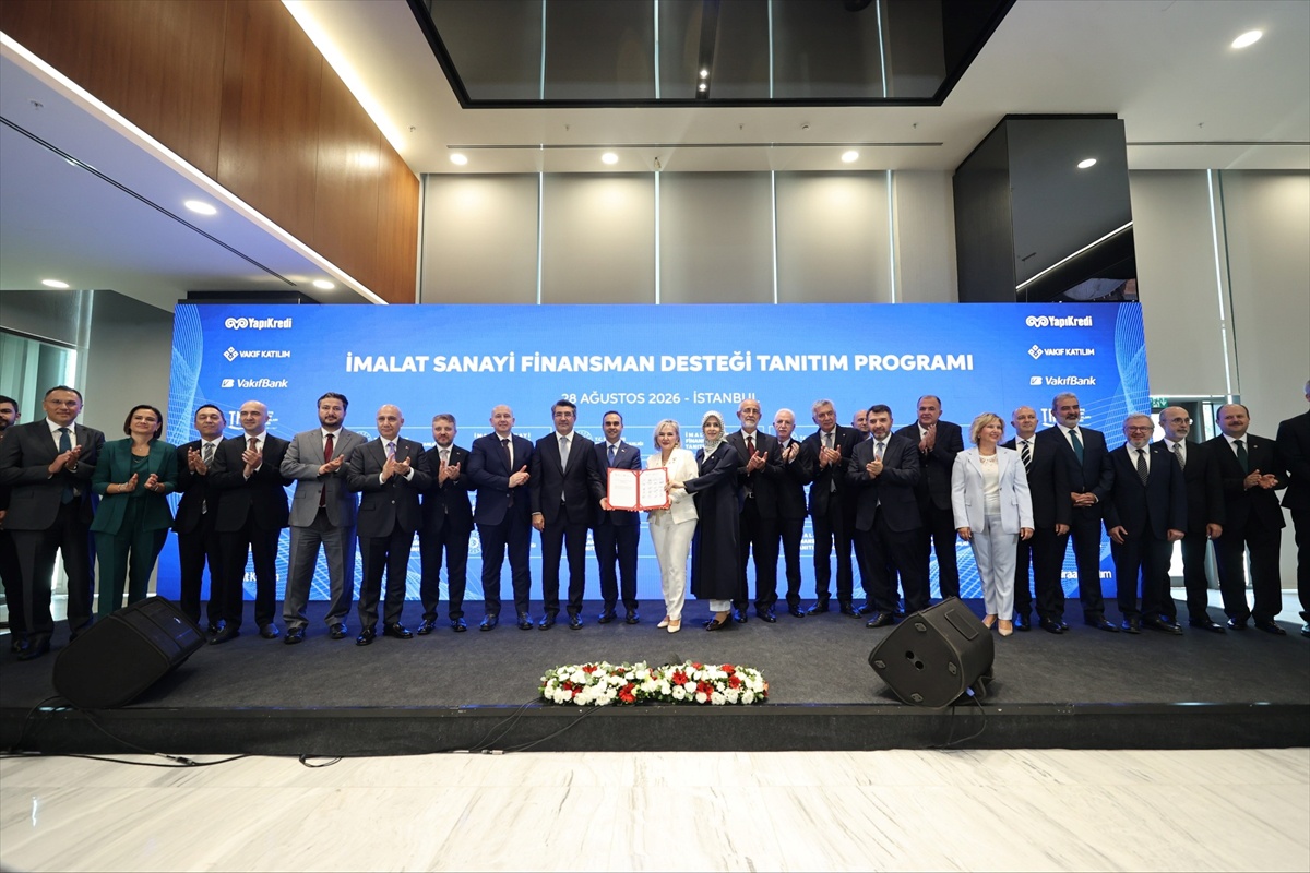 İmalat Sanayisine 250 Milyar Liralık Finansman Paketi