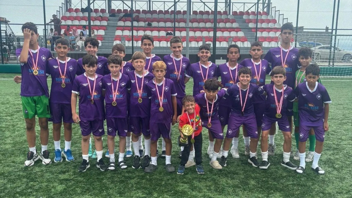 Sinopspor U14'ten Kuzey Cup'ta İkincilik