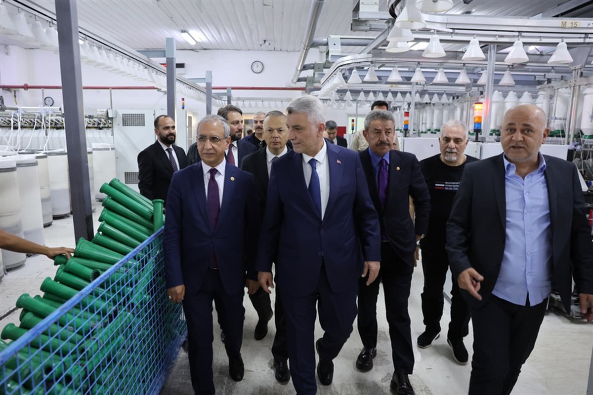Ömer Bolat Halep'te İş İnsanlarıyla Bir Araya Geldi