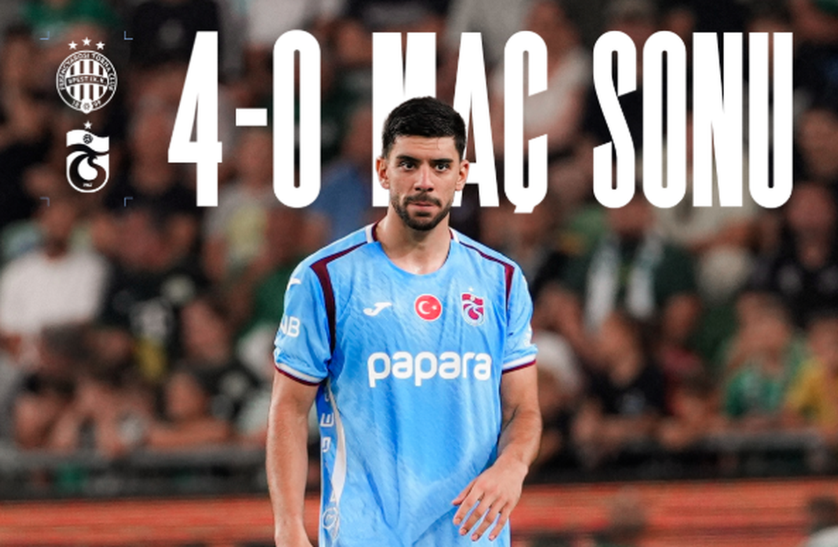 Trabzonspor Avrupa'ya Veda Etti