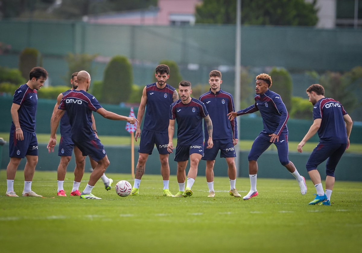 Trabzonspor Amed Maçına Hazırlanıyor