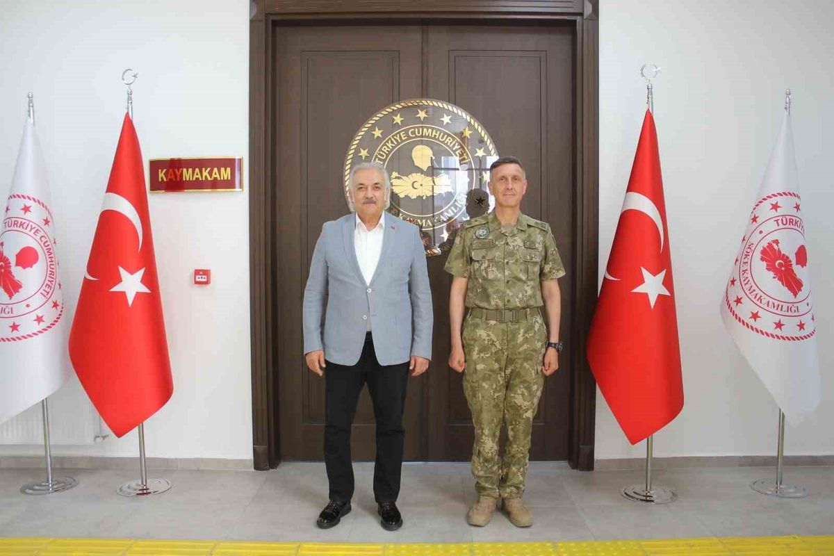 Tuğgeneral Karaoğlu, Söke Kaymakamı'nı Ziyaret Etti